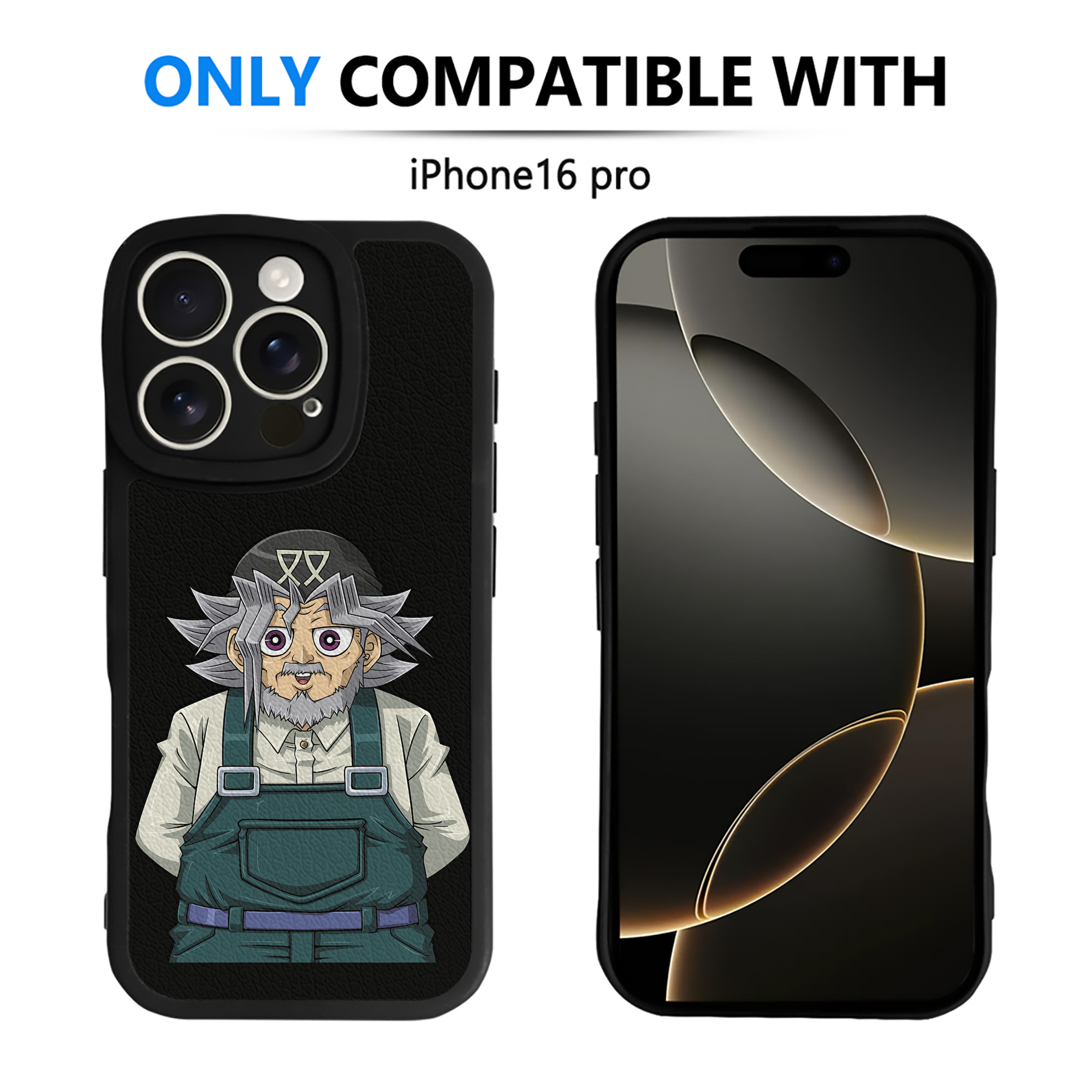 遊☆戯☆王 Yu-Gi-Oh! 【iPhone 16シリーズ対応】シリコンスマホケース（レザー調） 材質：シリコン